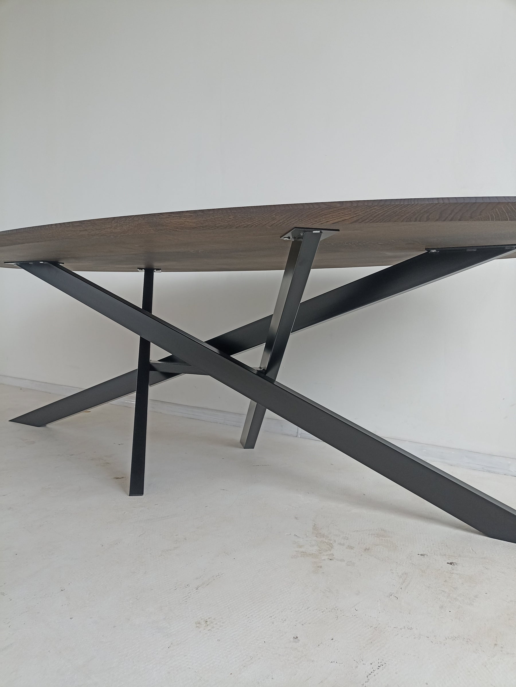 Eclipse Oval Oak Table