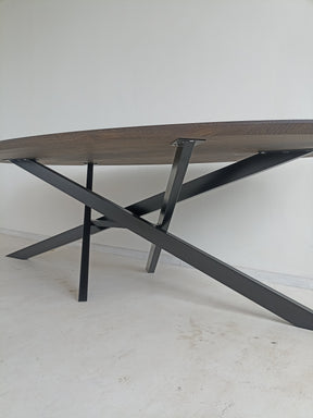 Eclipse Oval Oak Table