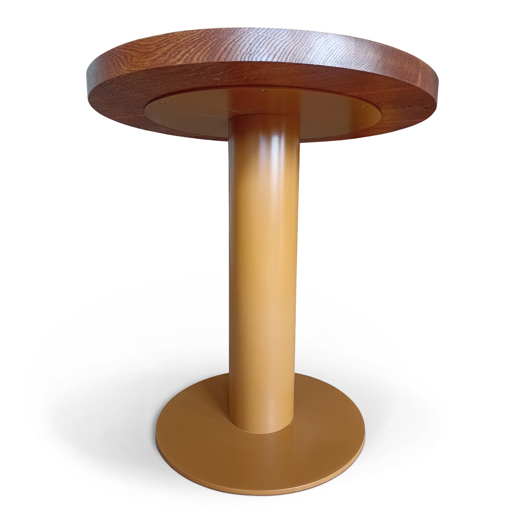 Eclectic Round Bistro Table in Solid Oak