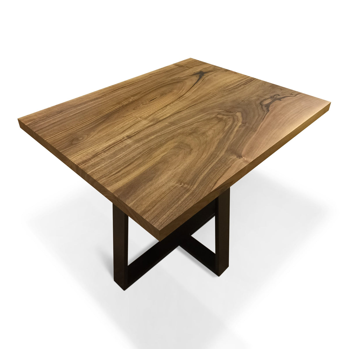 Walnut Square Bar Table