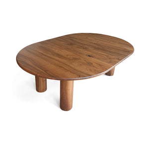 Ella Round Extendable Dining Table in Walnut