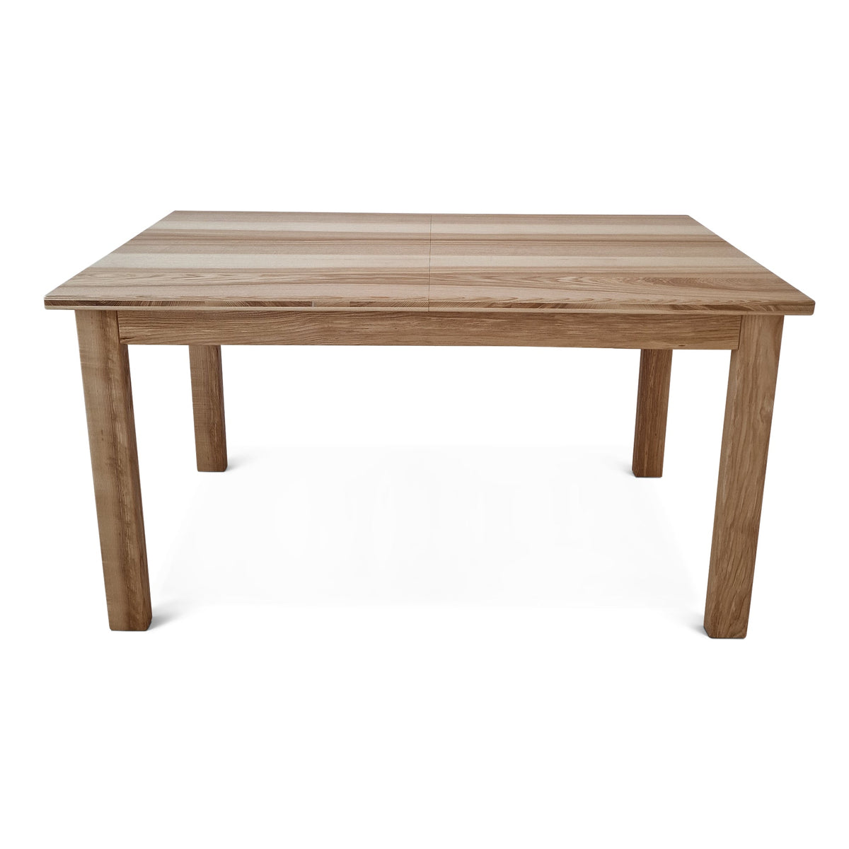 Chralotte Extendable Oak Dining Table - Self-storing leaf