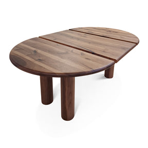 Ella Round Extendable Dining Table in Walnut