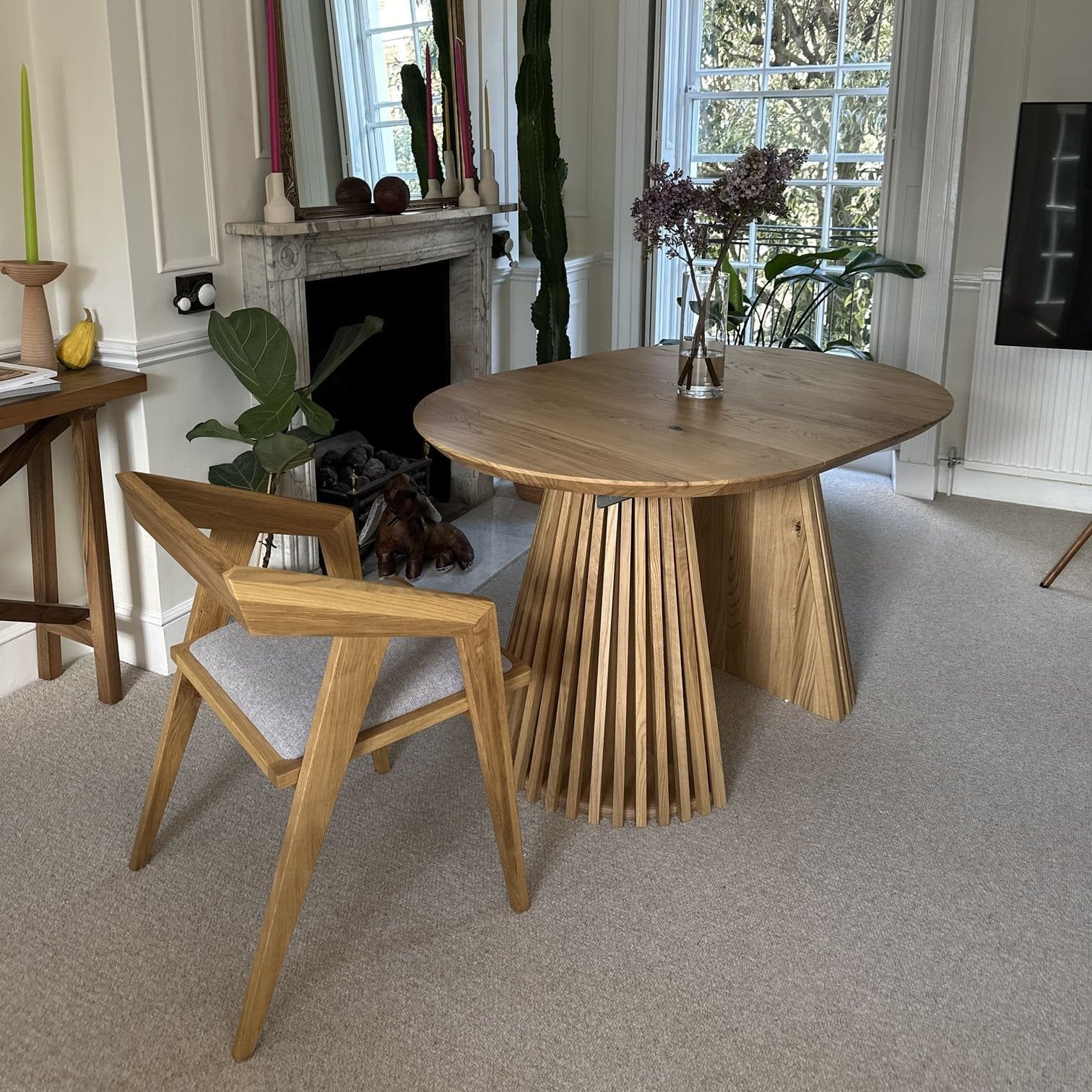 Vivien Walnut Dining Chair