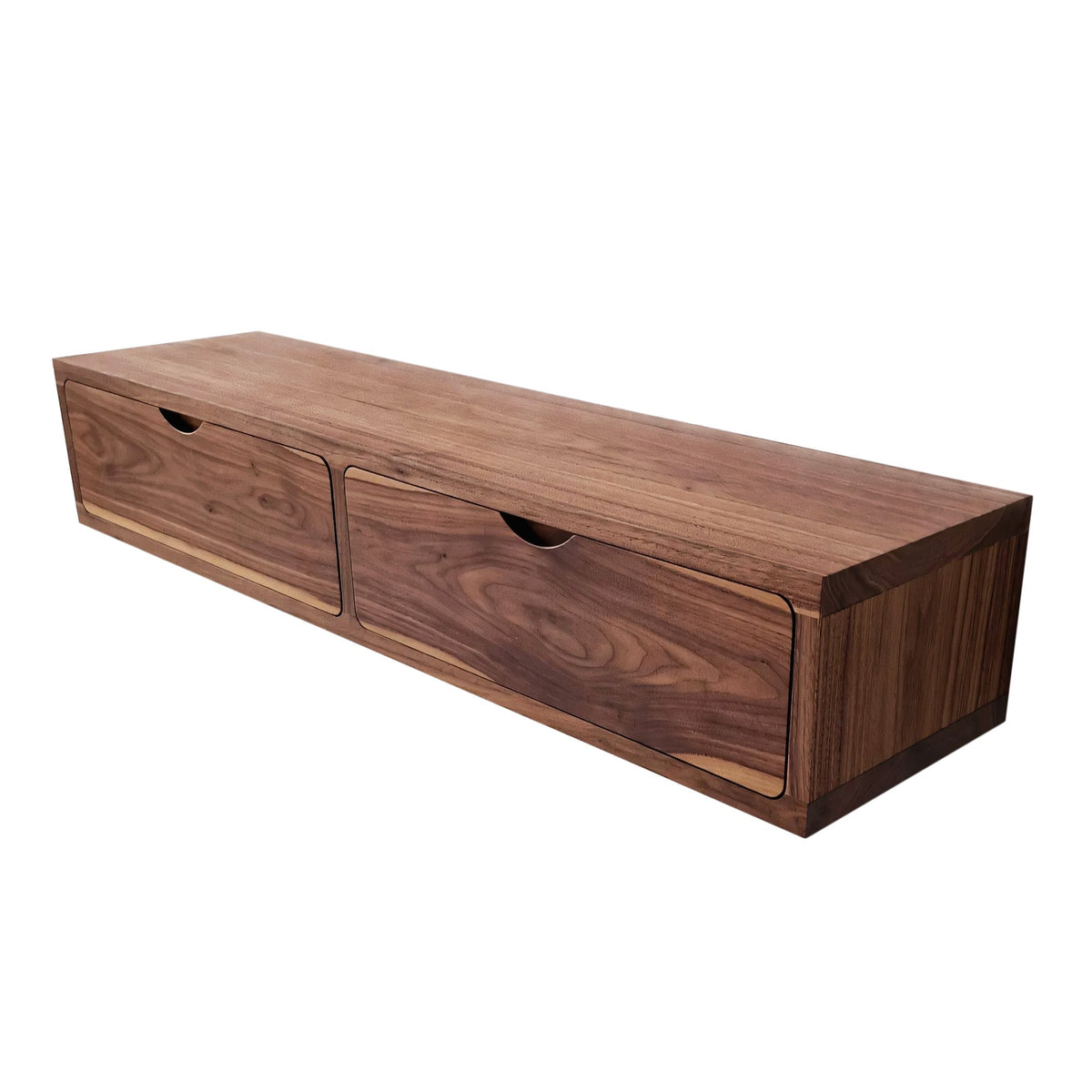Monica Walnut Floating TV Cabinet