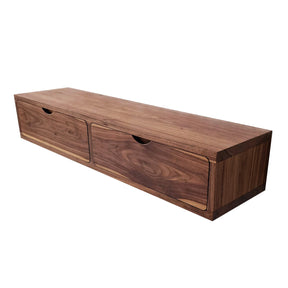 Monica Walnut Floating TV Cabinet