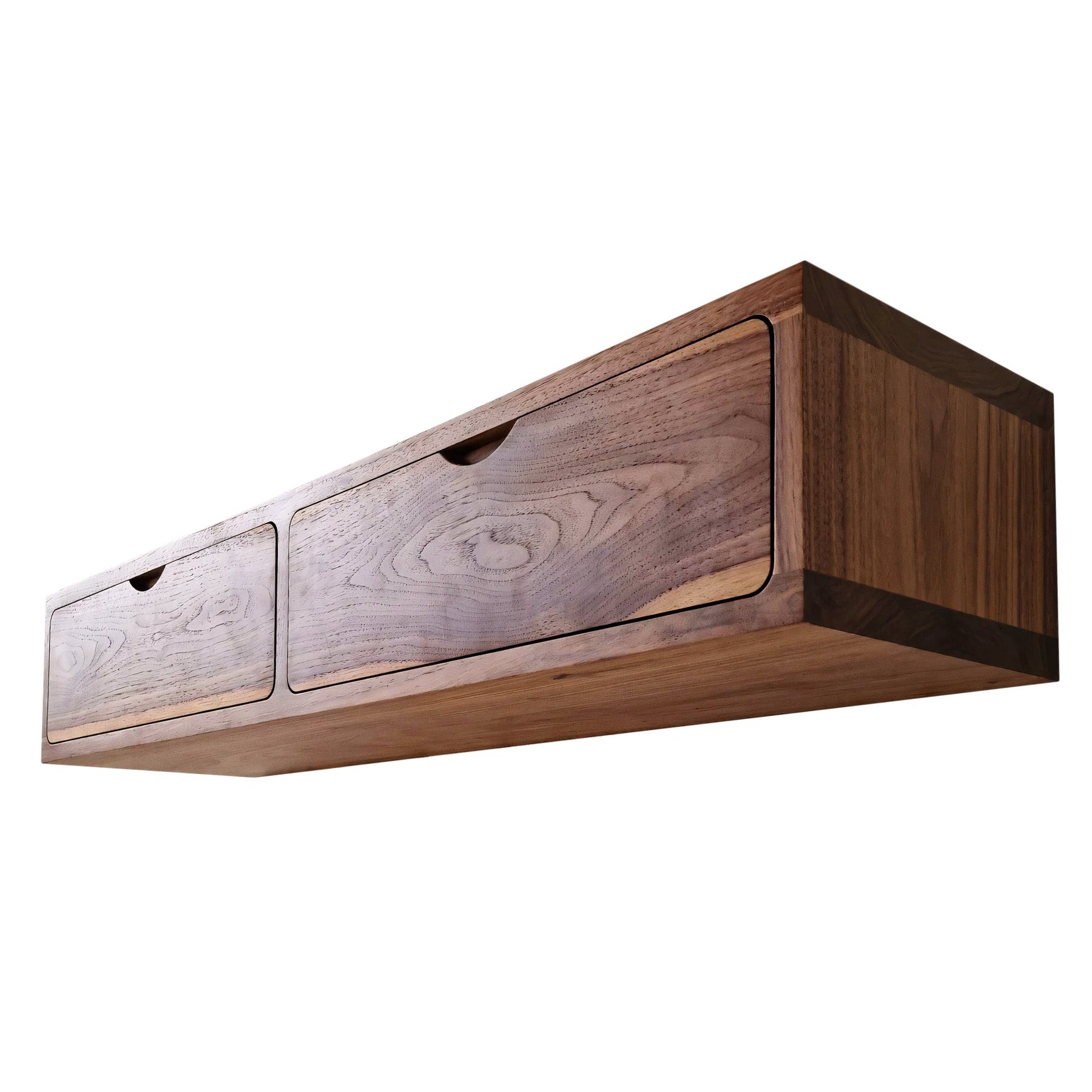 Monica Walnut Floating TV Cabinet