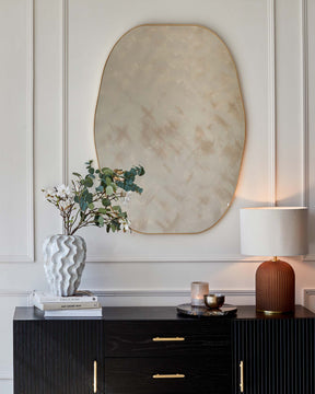 Odense Large Wall Mirror Gold