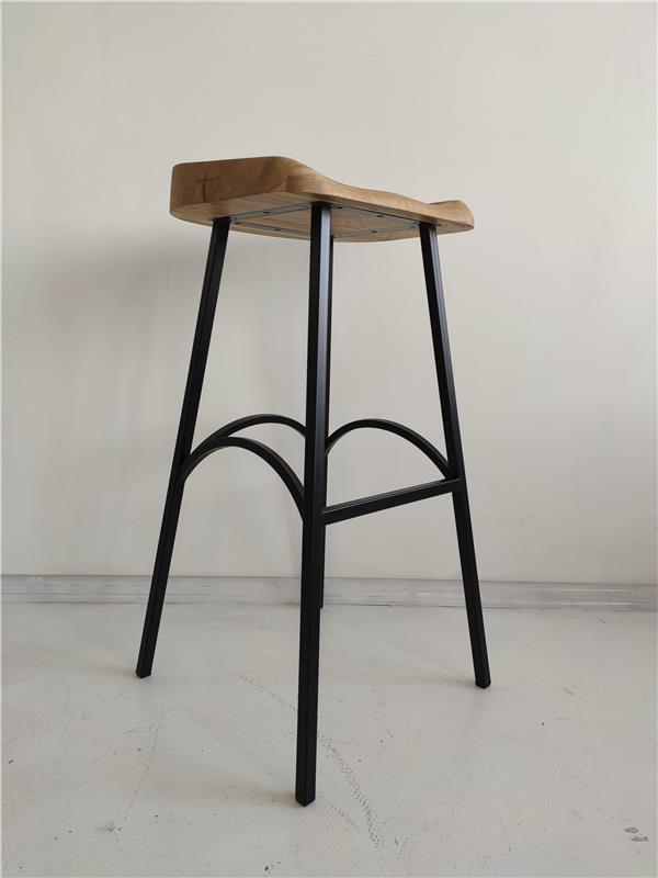 Philipp Walnut Bar Stool