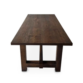 Rustic Extendable Dining Table in Solid Oak