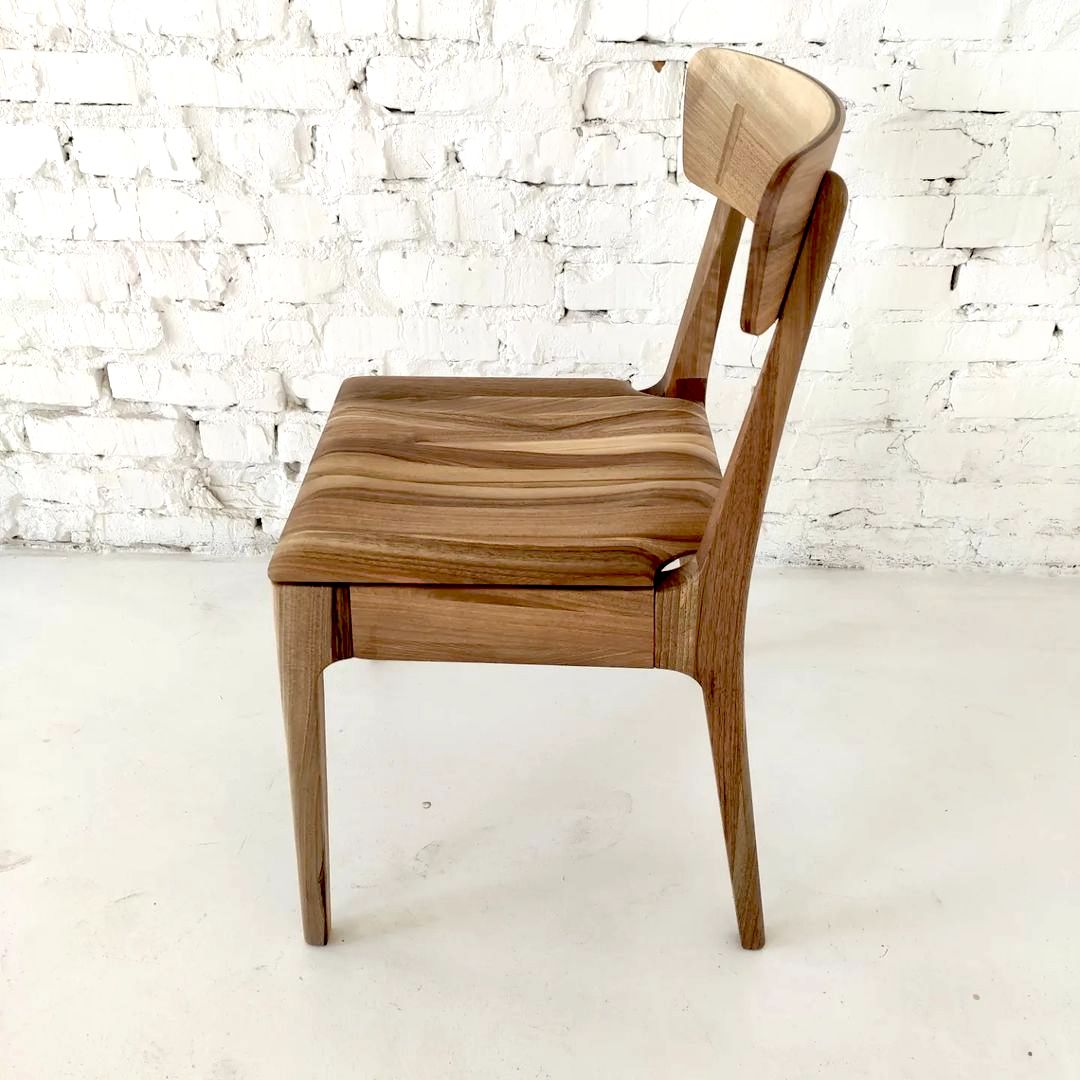 Cecilia Walnut Dining Chair