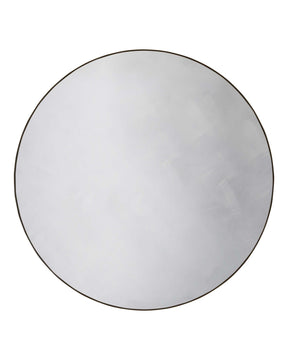 Tait Large Round Wall Mirror Black