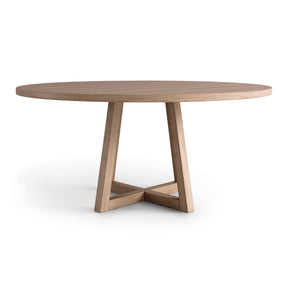 Tulip Round Dining Table in Solid Oak