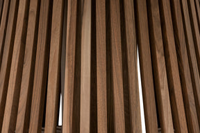 Vivien Round Extendable Dining Table in Solid Walnut