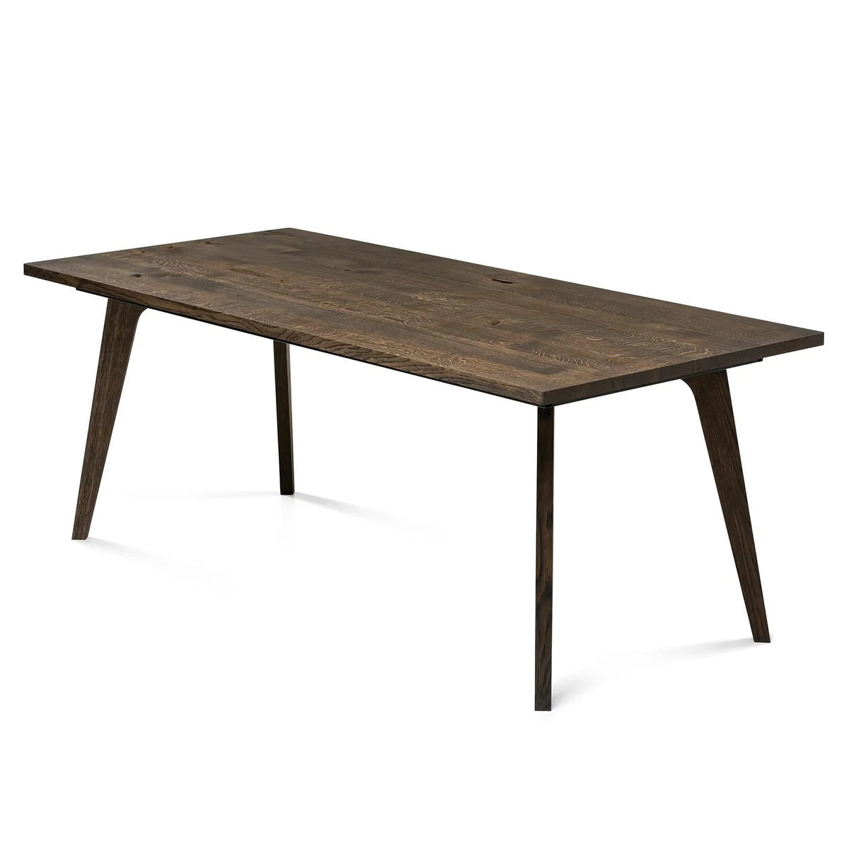 Aurora Extendable Dining Table in Charcoal Oak