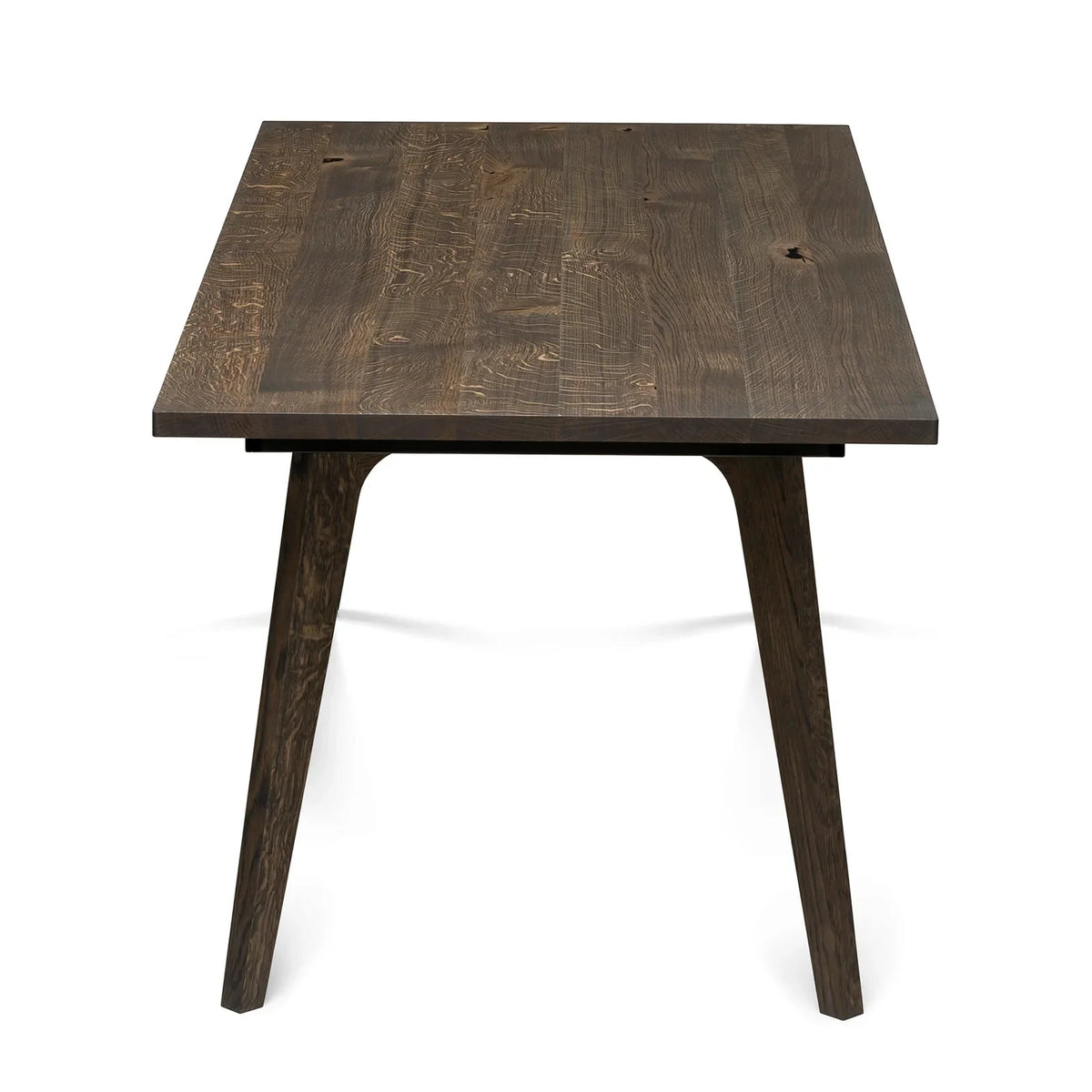 Aurora Extendable Dining Table in Charcoal Oak