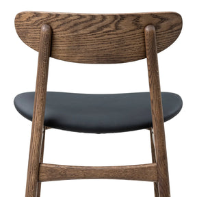 Oak Bar Stool Leather