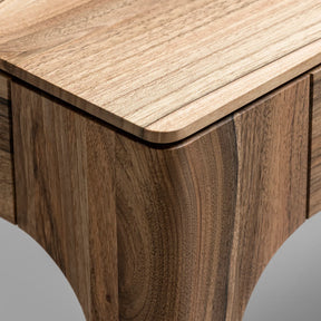 Cecilia Extendable Walnut Dining Table