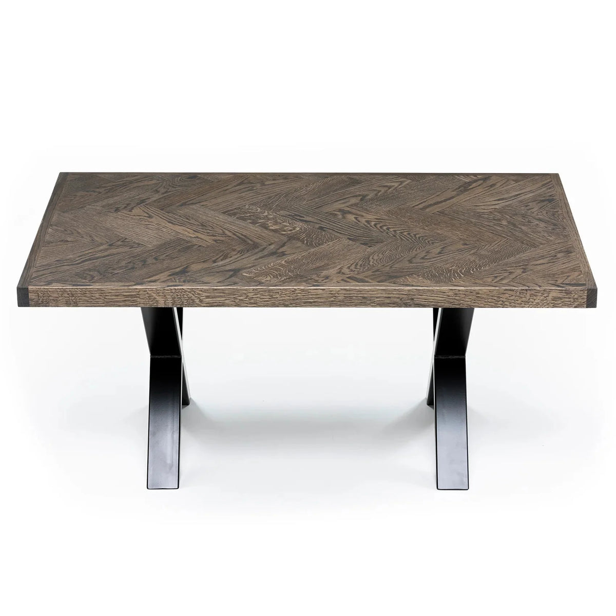 Astrid Charcoal Herringbone Oak Coffee Table