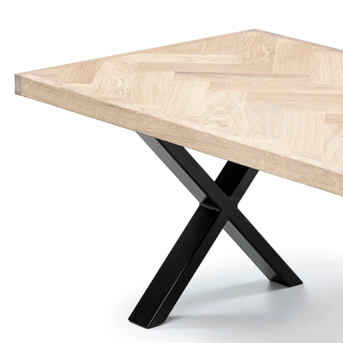 Astrid Cotton Herringbone Coffee Table