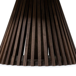 Vivien Round Coffee Table in Dark Walnut
