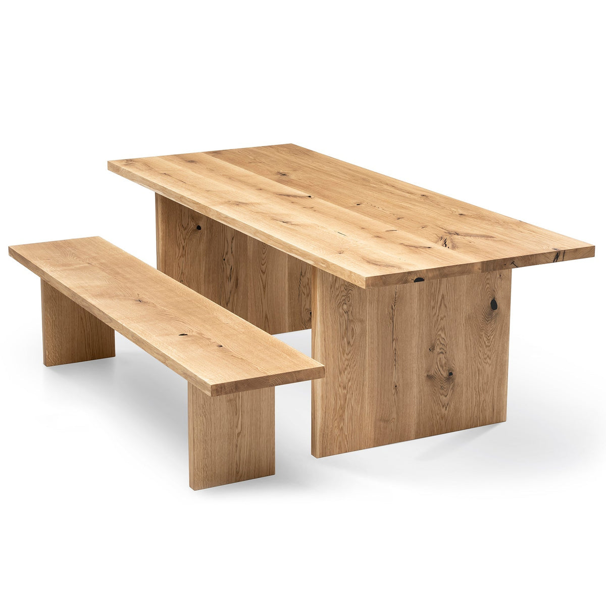 Windsor Extendable Dining Table in Solid Oak