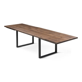 Eva Extendable Dining Table in Chocolate Oak