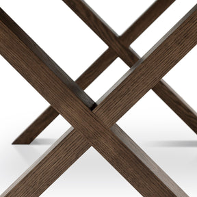 Eva Extendable Dining Table in Chocolate Oak
