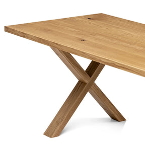 Eva Extendable Dining Table in Solid Oak