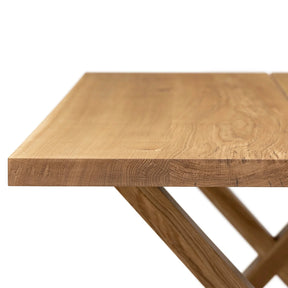 Eva Extendable Dining Table in Solid Oak