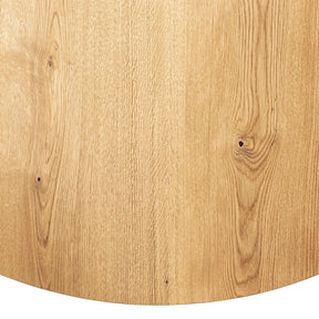 Vivien Round Extendable Dining Table in Solid Oak