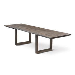 Eva Extendable Dining Table in Charcoal Oak