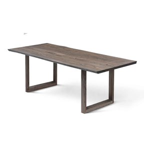 Eva Extendable Dining Table in Charcoal Oak