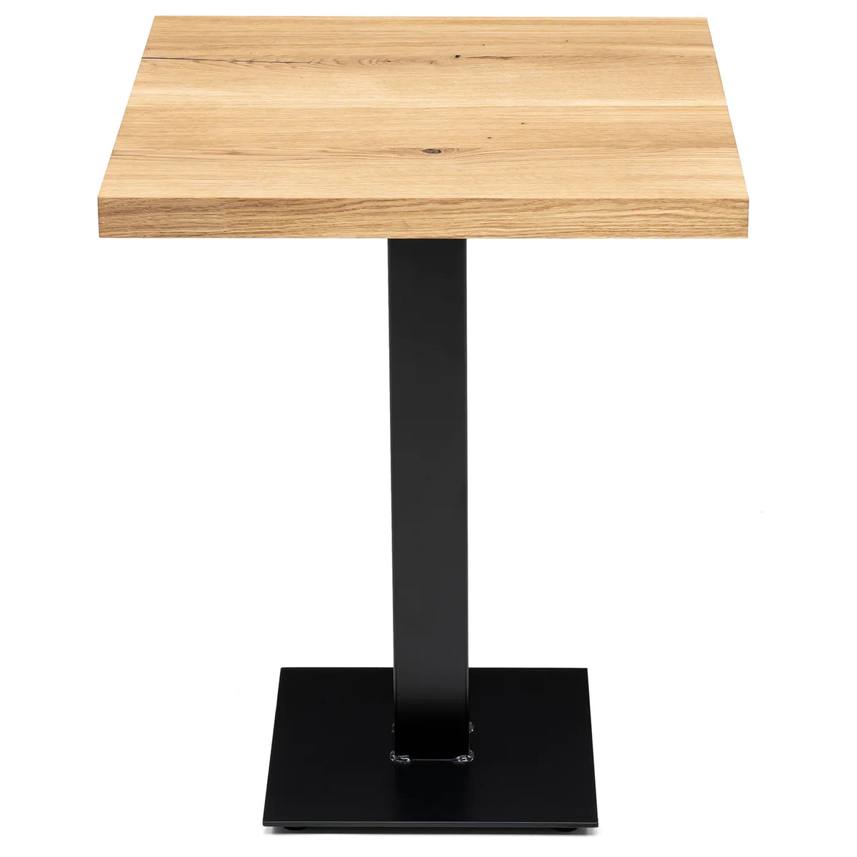 Square Oak Cafe Table
