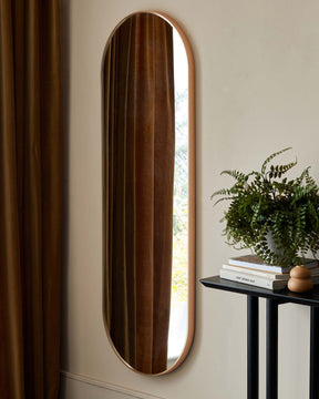 Yannis Large Full Length Wall Mirror Light Gold