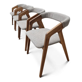 Julia Walnut Dining Chair - 4 available