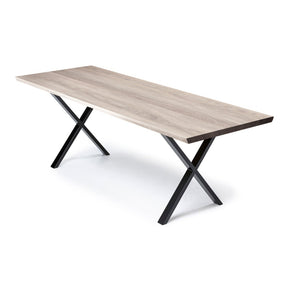 Eva Extendable Dining Table, Light Oak