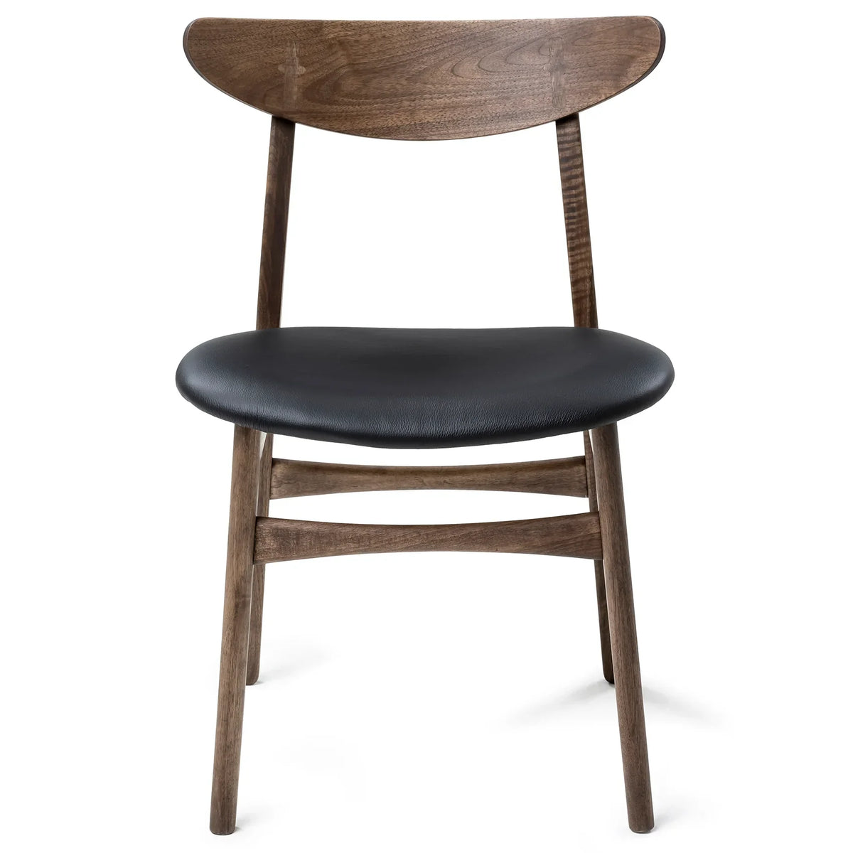 Eva Walnut Dining Chairs - 2 in stock