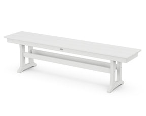 Farmhouse Trestle 65" Bench